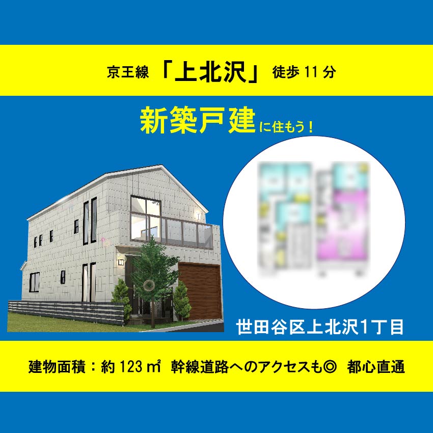 世田谷区経堂3丁目 土地