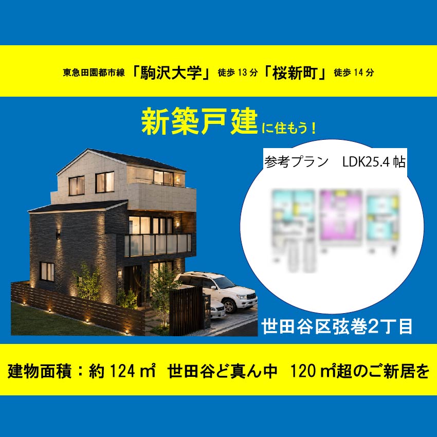 世田谷区赤堤３丁目　土地