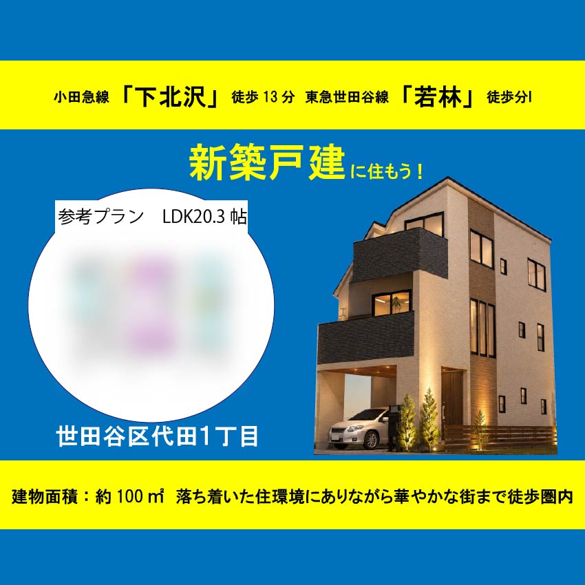 世田谷区喜多見5丁目 土地